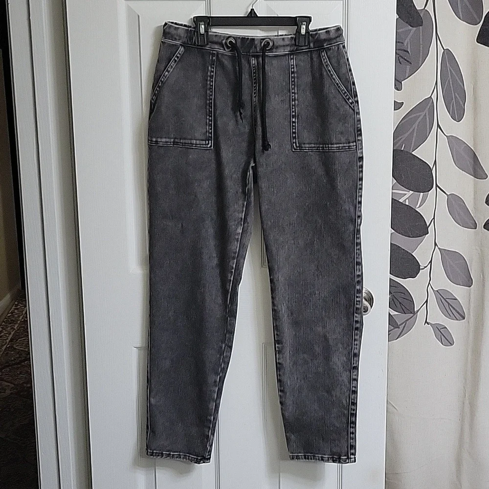 Ethyl Super Soft + Stretchy Denim Cargo Joggers - Picture 1 of 5